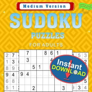 Medium Sudoku Puzzle Book – 100 Just-Tricky-Enough Puzzles