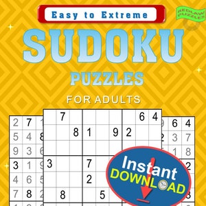 Mixed Sudoku Puzzle Book – 120 Puzzles from Easy to Extreme
