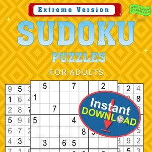 Extreme Sudoku Puzzle Book – 100 Brutal Puzzles for the Brave