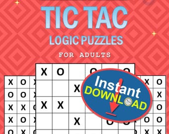 Tic Tac logische Vol. 2 – 200 logische Rätsel zum Ausdrucken (6x6) | Leicht-Mittel | Legespiel für Erwachsene & Kinder | Binaro / Takuzu PDF Download