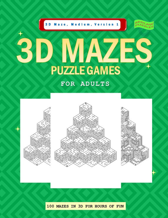 Unique One Way Invisible Maze Puzzle by Raymond, Download free STL model
