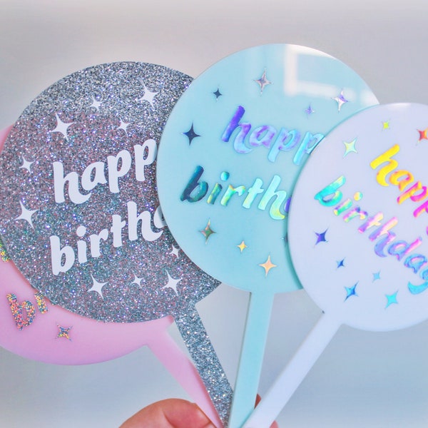 Disco Cake Toppers Etsy Australia
