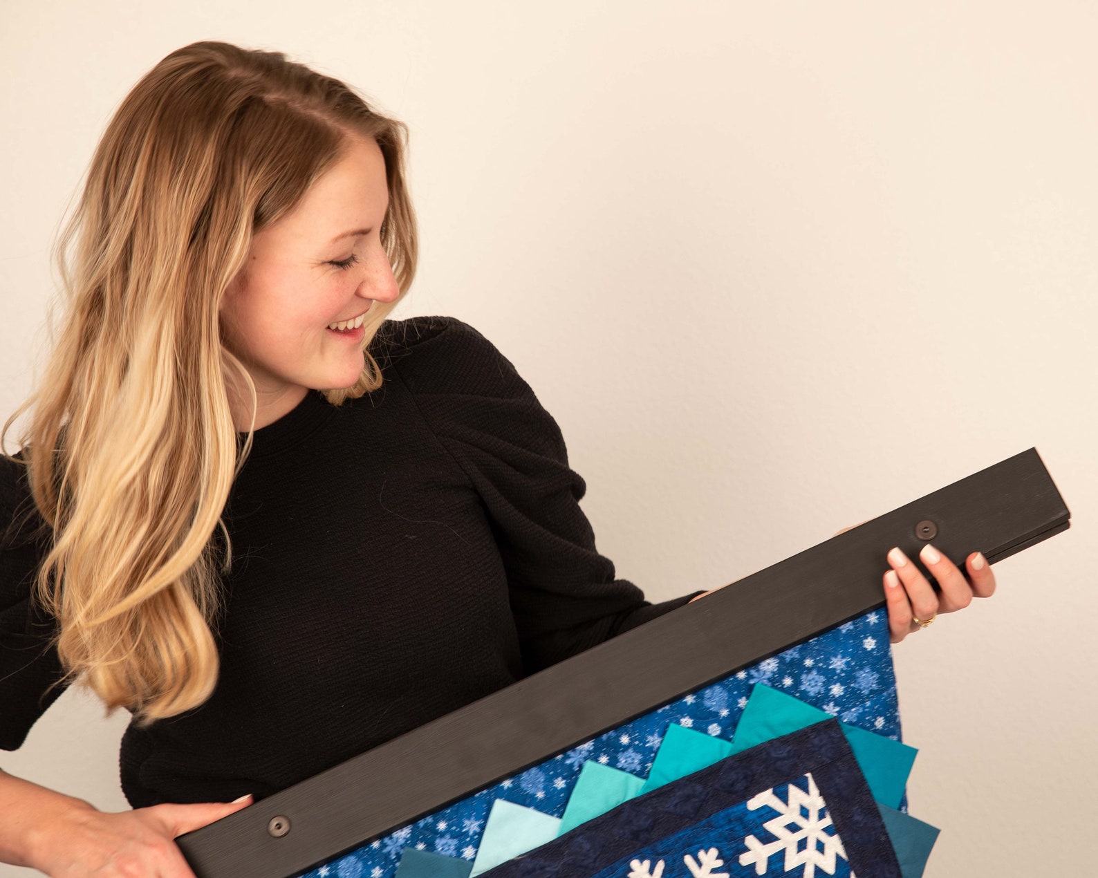 Black Quilt Hanger Tapestry Hanger Quilt Rack Rug Hanger Etsy