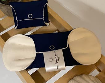 Waschbare SLIPEINLAGEN | 100 % plastikfrei & Bio-Baumwolle | 2 Größen | dünn und saugfähig | GOTS-zertifiziert | wiederverwendbar