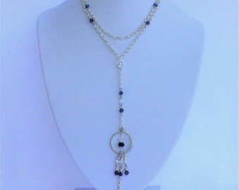 Swarovski Crystal Sterling Silver Necklace