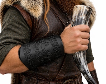 Viking Drinking Horn, LARP Cup, Mead Horn, Medieval Gift for Men