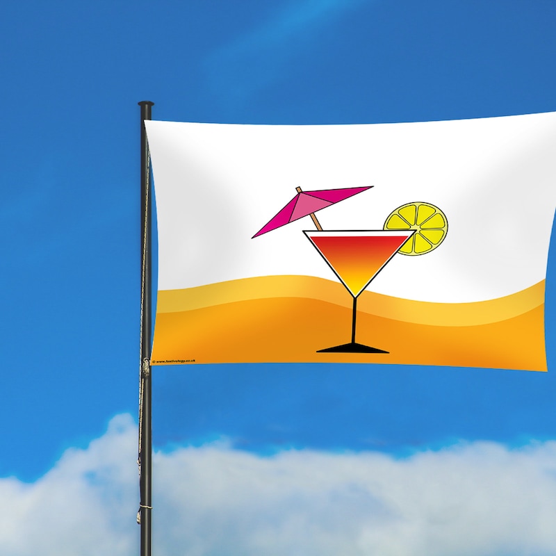 Personalised Flags Hand Held - Etsy UK