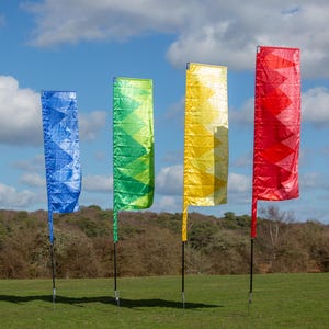 Festivology Square Top Festival Flag Shades of.....