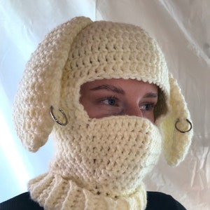 Simple Bunnyclava Balaclava | Crochet Pattern PDF | EJyarns