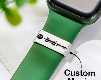 Accessori per orologi Spotify scansionabili personalizzati Decorazione personalizzata per orologi musicali