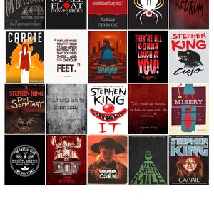 Set di adesivi di Steven King ispirato a Erin Condren/Happy Life Planner