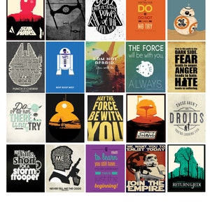 Star Wars Quote Magnets