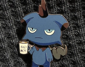 Palworld Depresso Enamel Pin