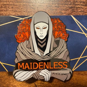 Maidenless Enamel Pin