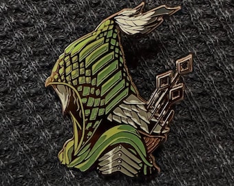 Elden Ring Nightreign Ironeye Enamel Pin