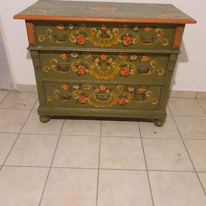 Dresser Art Nouveau Farmhouse Furniture Shabby Chic Vintage Painted Dresser Sideboard Antiques Free Delivery Antique Cabinet