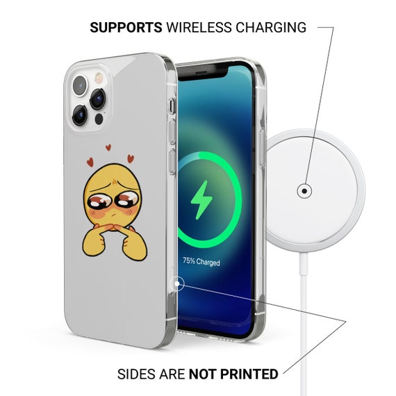 Cursed Emoji Meme Cute Soft Phone Case for iPhone 13 12 Pro 