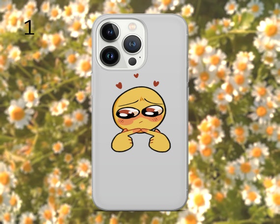 Cursed Emoji Meme Cute Soft Phone Case for iPhone 13 12 Pro 