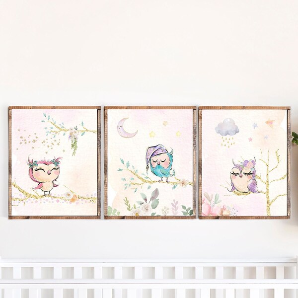 Owl Nursery Etsy