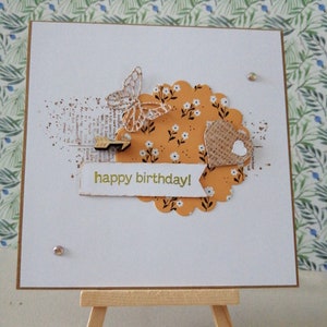 Carte Anniversaire Fleurie