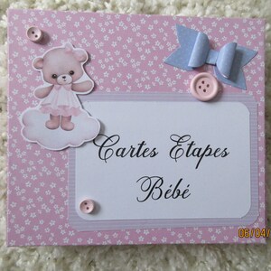 cartes étapes bébé