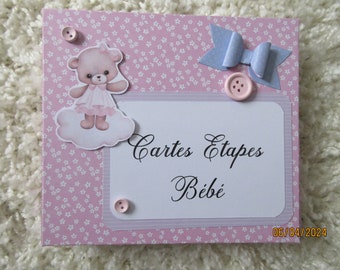 cartes étapes bébé