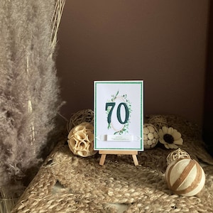 carte anniversaire 70 ans