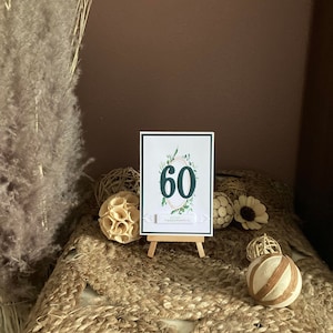 carte anniversaire 60 ans