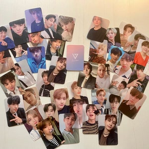Dix-sept cartes photo mates / haute qualité / carte photo K-Pop double face