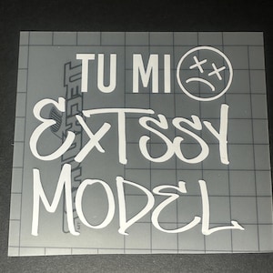 Mi Extssy Model Decal