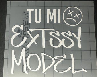 Mi Extssy Model Decal