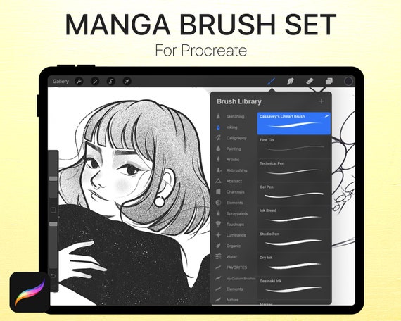 manga pens procreate free