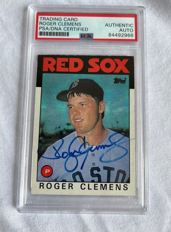 Reduced Price - Roger Clemens 1986 Topps PSA Authenticated