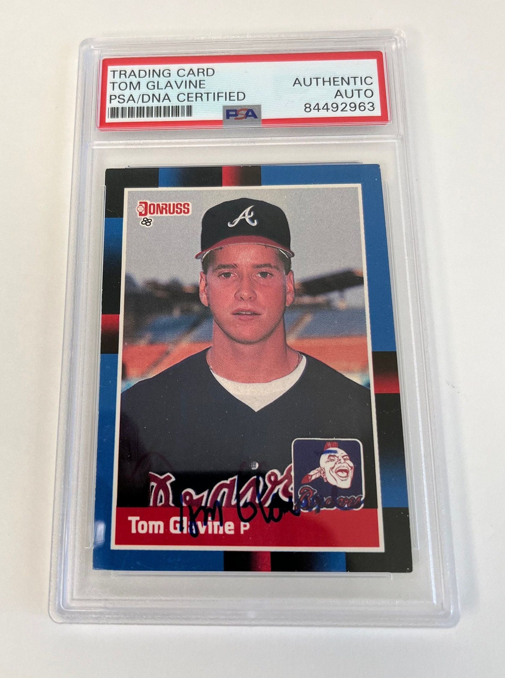 Tom Glavine Signed Atlanta Braves 16x20 Photo PSA/DNA