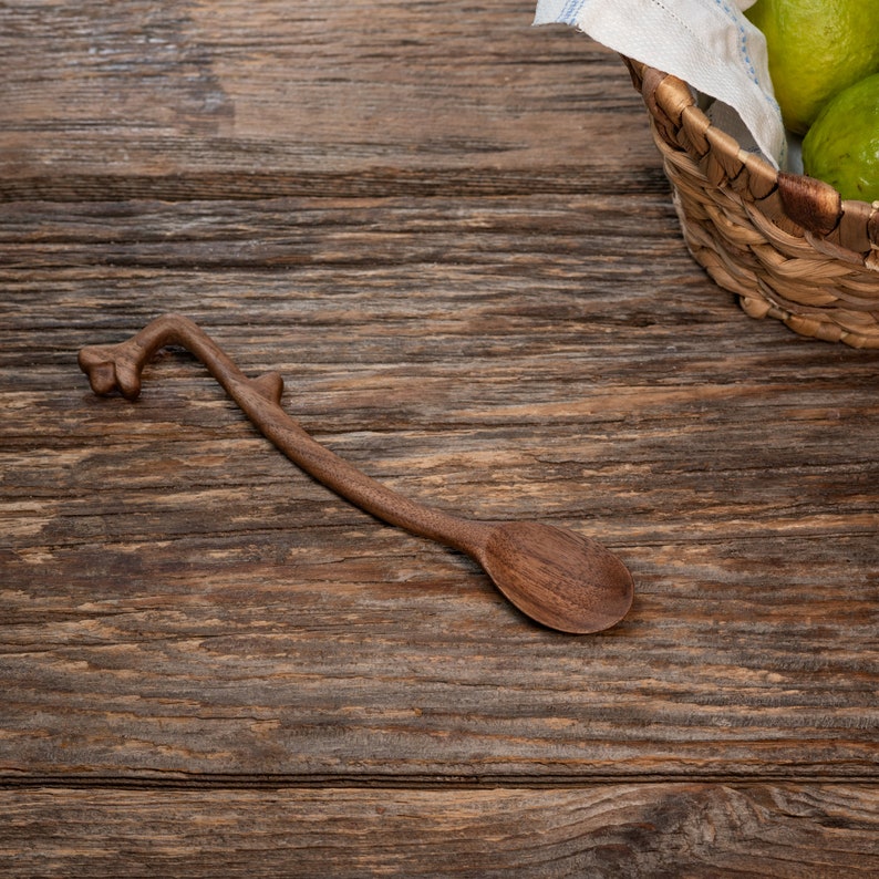 Personalized Wood Spoons from Different Shapes, Cooking Spoons, Serving Spoons, Utensils, and Coffee Spoons. 005 Bud