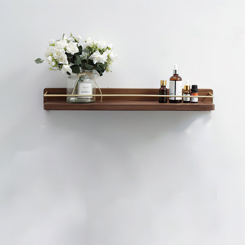 12 inches/16 inches/20 inches/24 inches Wooden Towel Rack/Shelf/Hanger image 1