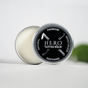 Premium Tattoo Balm - Natural Skin Moisturizer - Tattoo Aftercare