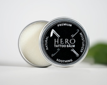 Premium Tattoo Balm - Natural Skin Moisturizer - Tattoo Aftercare