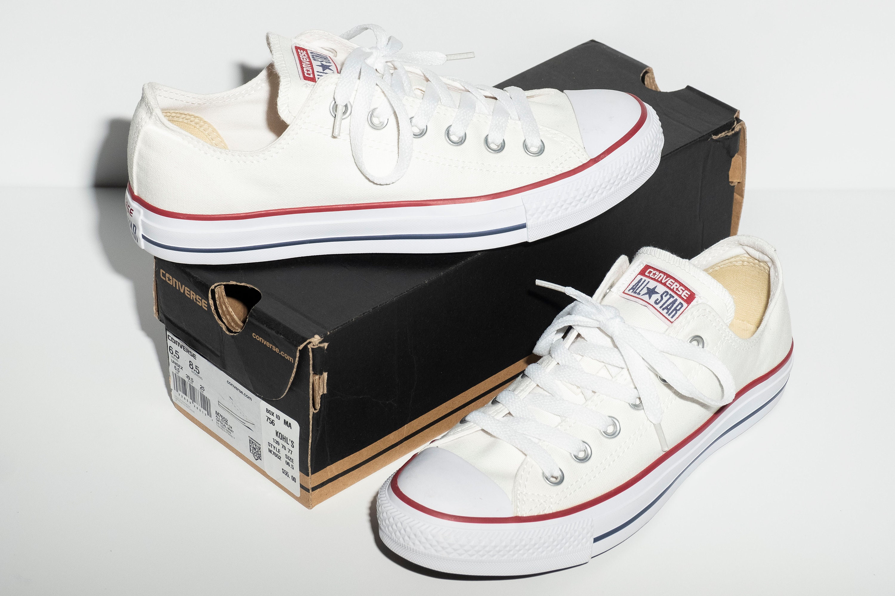 NEW in Box Old School Converse All Star Low Top Chuck Taylor - Etsy