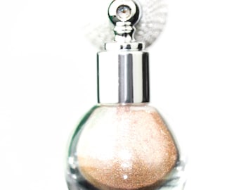 Brume scintillante biodégradable rose/vert Holly n' Jolly pour le corps, maquillage scintillant en vaporisateur pour le visage et le corps | Cadeau d'anniversaire pour amateur de maquillage