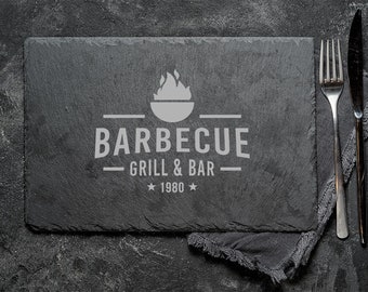 Piedra Natural Plato de Servir Pizarra Buffet Plato de Queso Montaña Rusa Embutidos Sushi Tabla de Desayuno Pizarra Plato regalo Grabado 12