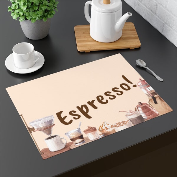 Coffee Mat Etsy