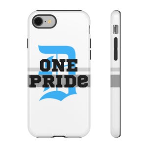 Detroit Lions Phone Case, One Pride, NFL Fan Gift, Sports Decor, Unique Team Accessory
