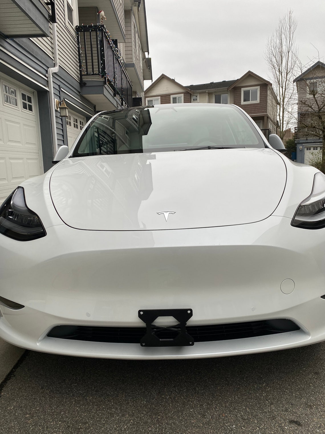 Tesla Model 3 and Y Front License Plate Mount Etsy