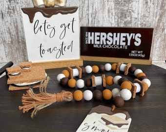 S&#39;mores Please | Tiered Tray Decor