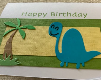 Birthday Dinosaur Card