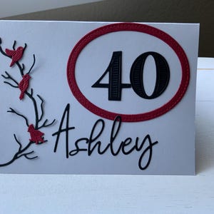 40.Geburtstag personalisiert