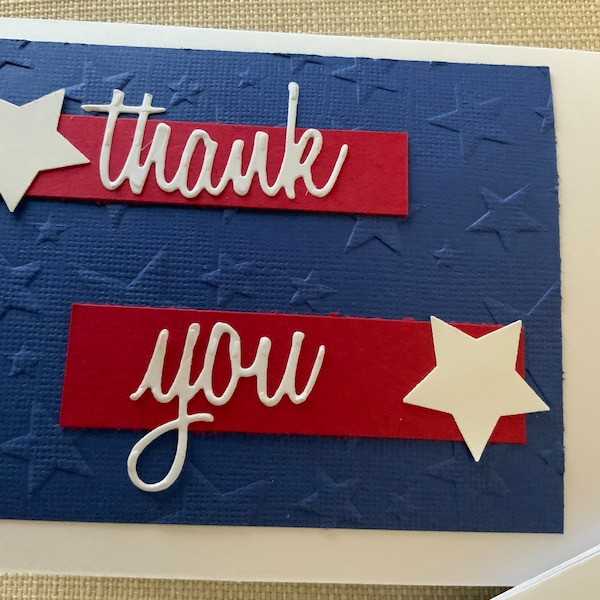 Patriotic Thank You - Etsy