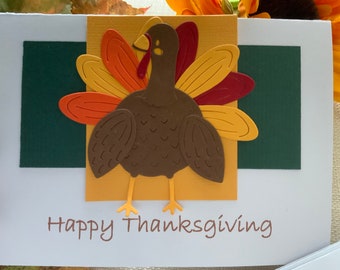 Thanksgiving Card with Turkey