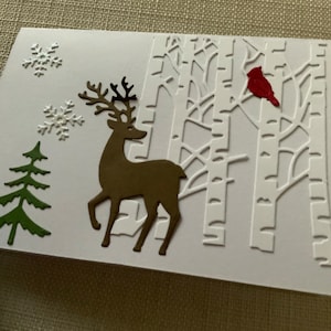Carte faite main Winter Wonderland